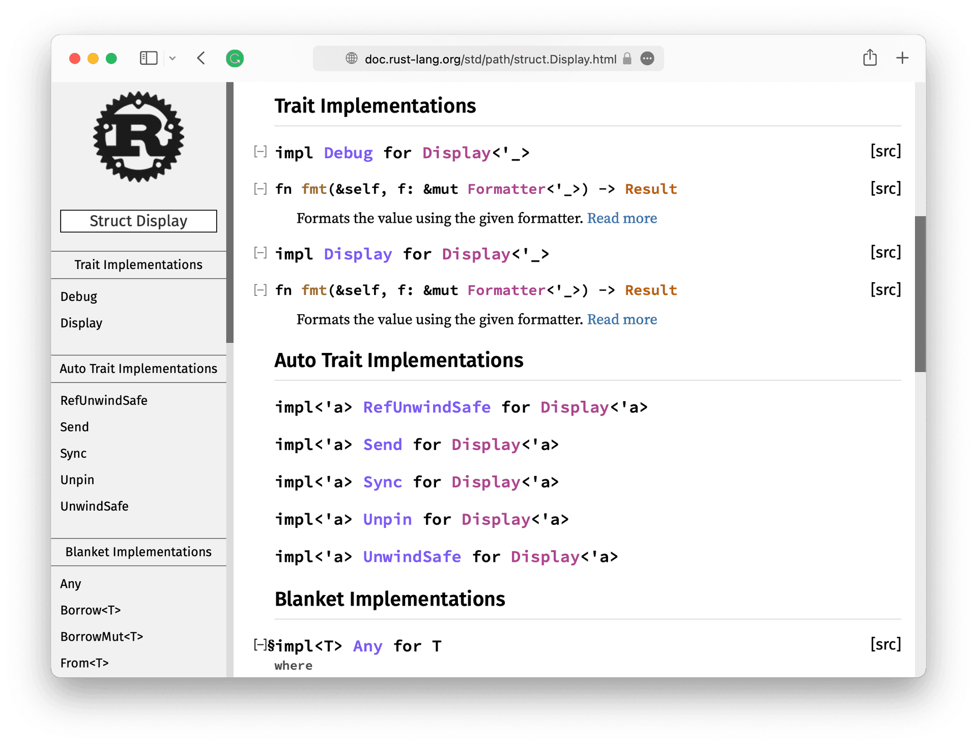 Rust: Trait